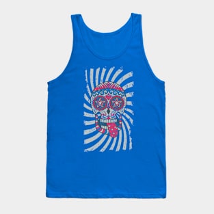 Hypnotic Skull Tank Top